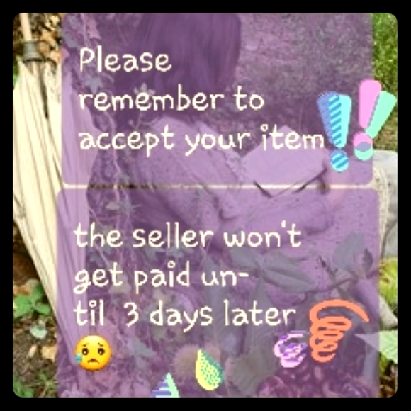 Please remember to ACCEPT/receive in your order! - Picture 1 of 1